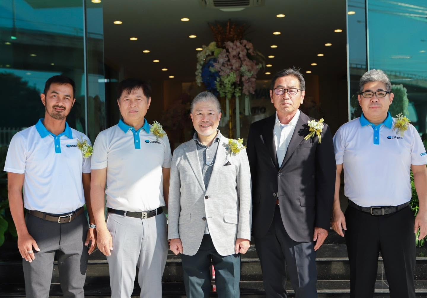 COSMOWAVE executives and COSMO INSTRUMENTS partners